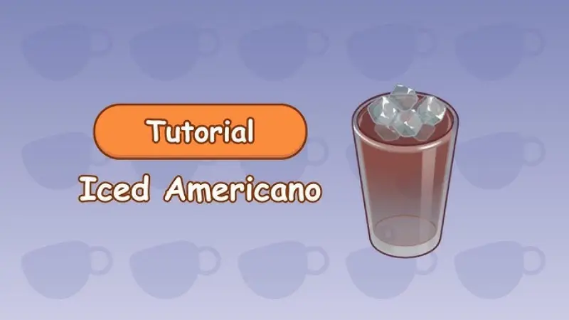 Iced Americano - Refreshing and simple, perfect for hot summer days.